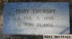 Mary Thursby