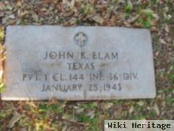 John K Elam