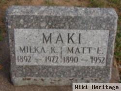 Matt E. Maki