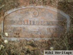 Sara Peck