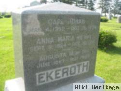 Augusta M Ekeroth