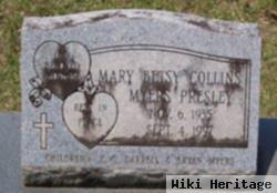 Mary Myers "betsy" Collins Presley