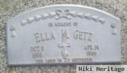 Marie Helen Sophie Ella "ella" Bergt Getz