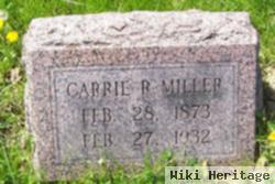Carrie R Booth Miller