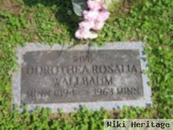 Dorothea Rosalia Wallbaum