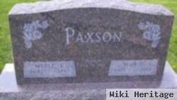 Merle E Paxson