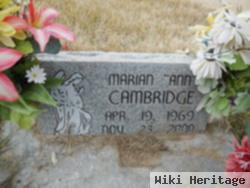 Marian "ann" Cambridge