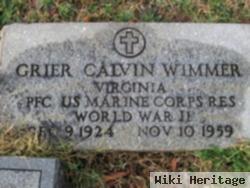 Grier Calvan Wimmer