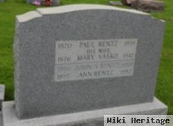 Mary Vasko Rentz