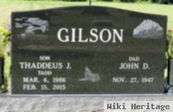 Thaddeus "tadd" Gilson