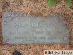 Mary Jane Redmond Raynor