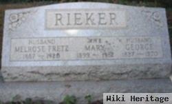 George E Rieker