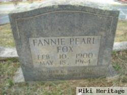 Fannie Pearl Mull Fox
