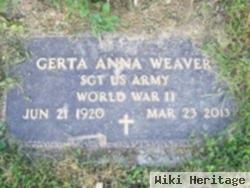 Gerta Anna Toner Weaver