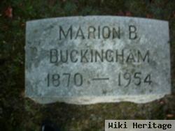 Marion Belle Wheeler Buckingham