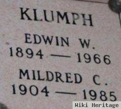 Edwin W Klumph