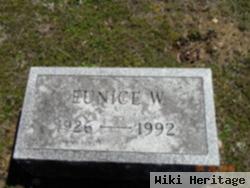 Eunice W Ogden