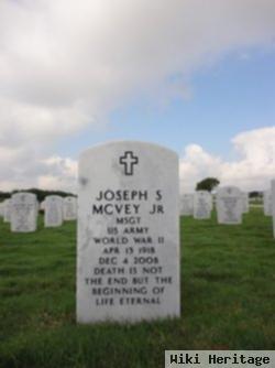 Joseph S Mcvey, Jr