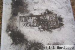 Ritta "rittie" Paulk