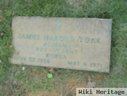 James Harold York