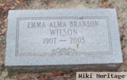 Emma Alma Branson Wilson