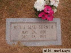 Retha Mae Berry Burnem