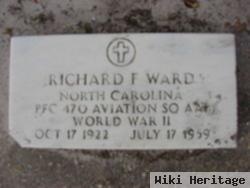 Pfc Richard F. Ward