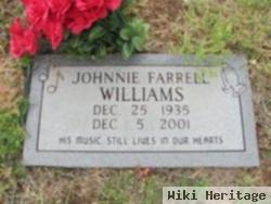 Johnnie Farrell Williams