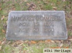 Margaret C Campbell