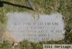 Walter Patrick Heyman