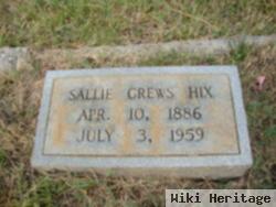 Sallie Crews Hix