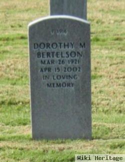 Dorothy M. Bertelson