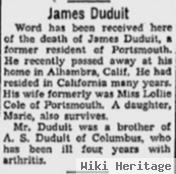 James E. Duduit