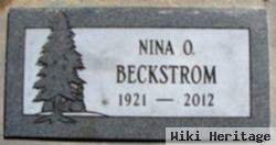 Nina Olive Bates Beckstrom