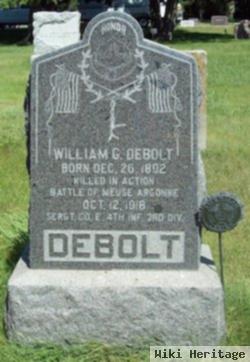 William G Debolt