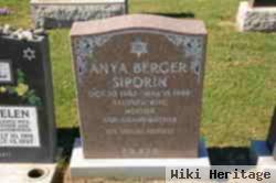 Anya Berger Siporin