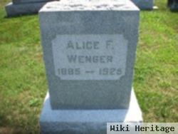 Alice F. Wenger