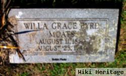 Willa Grace Byrd Moats