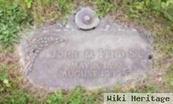 John D Fend, Sr