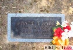 Montie Tillman Hyde