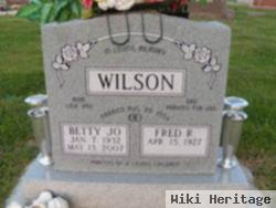 Betty Jo Brant Wilson