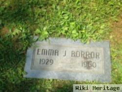 Emma J Borror