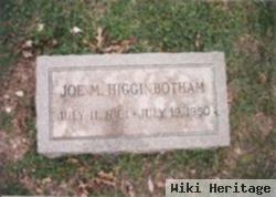 Joseph Martin "joe" Higginbotham