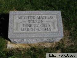 Brightie Mathias Wilson