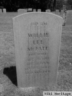 Willie Lee Qualls Mcfall