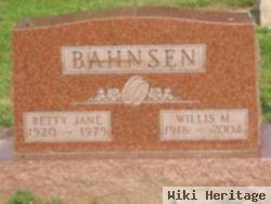 Willis M Bahnsen