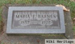 Maria Frances Koontz Barnes