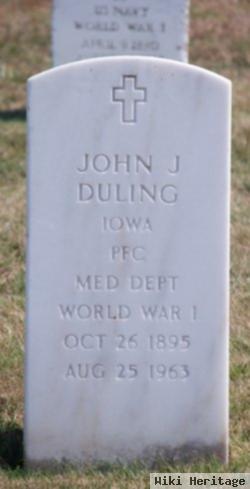 John J Duling