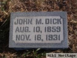 John M. Dick