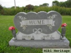 Dallas M Hume